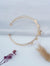 TooBela elegant pearl and cubic zirconia floral gold bracelet for women